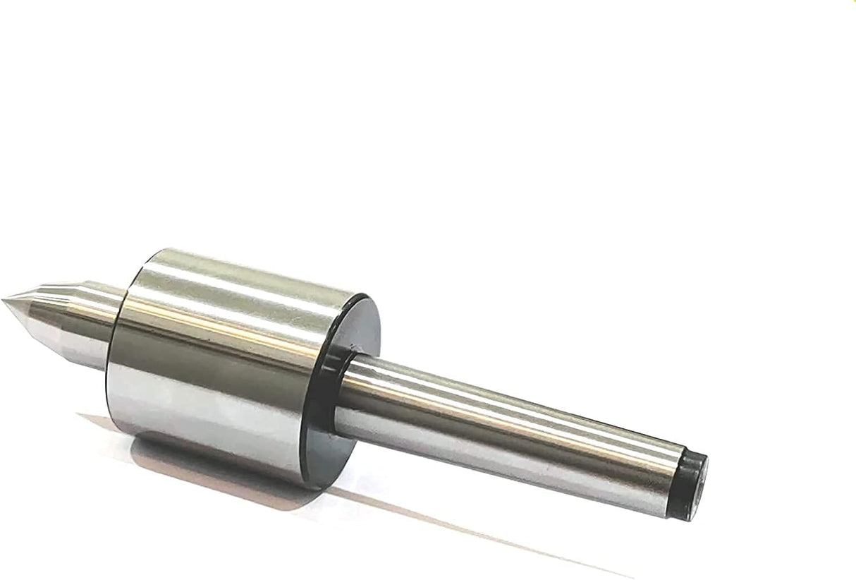 Double Bearing Lathe Pipe Cum Revolving Center Plain Body- 2MT (Under 5 Microns Runout)