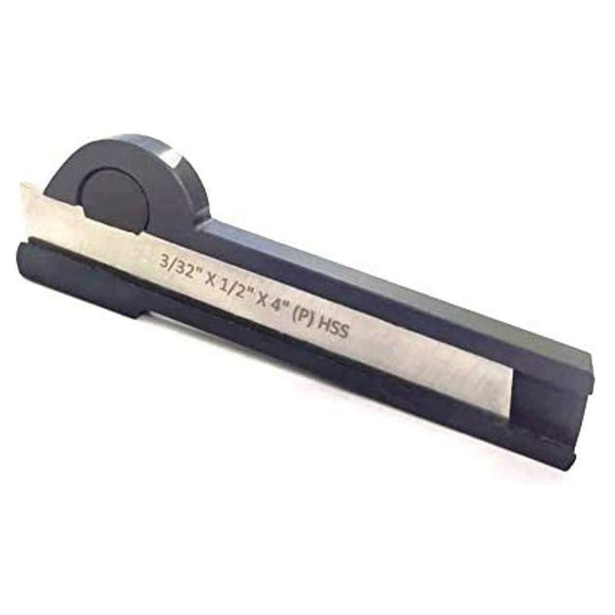 Straight Shank Lathe Parting Tool Holder With HSS Blade