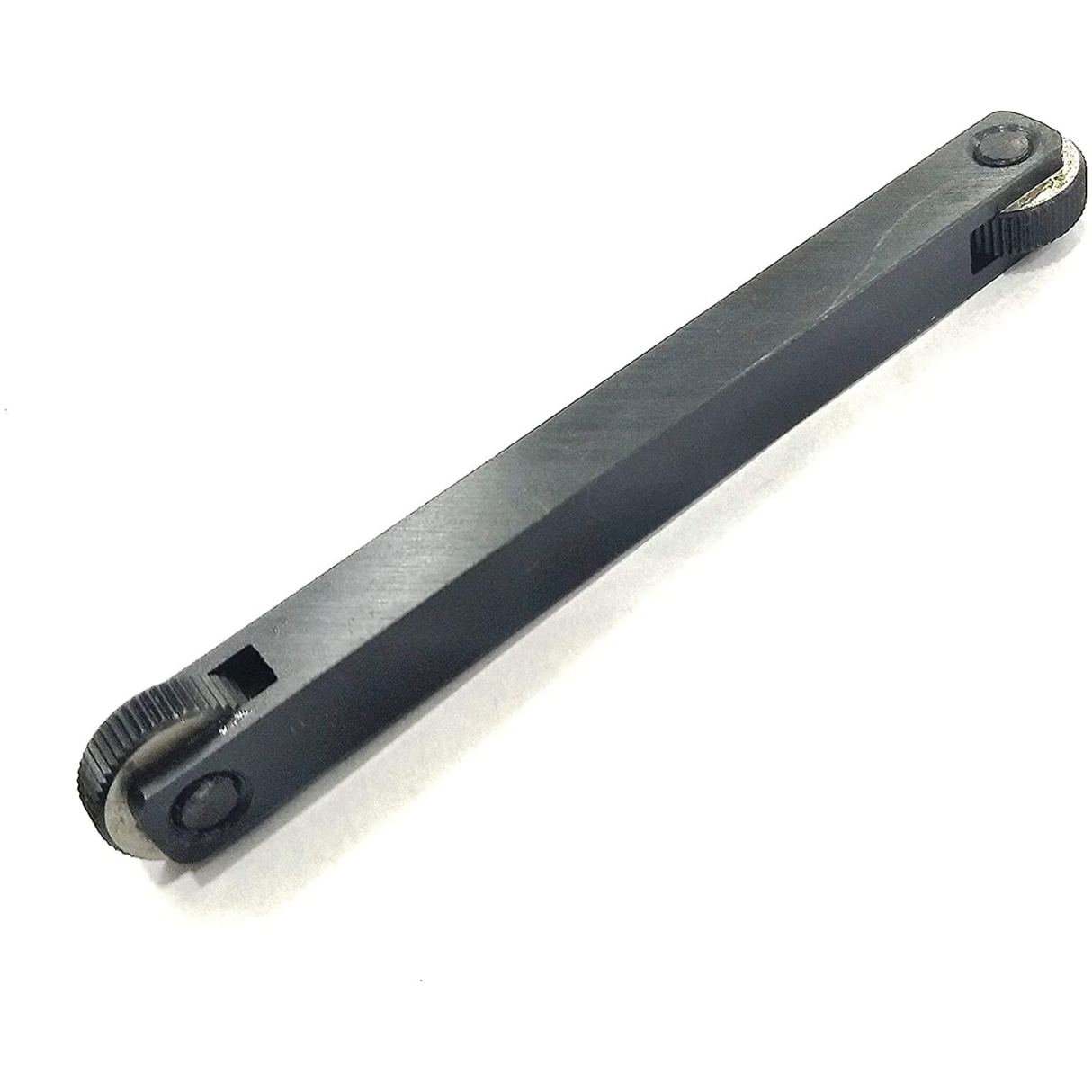 Double end lathe knurling tool holder