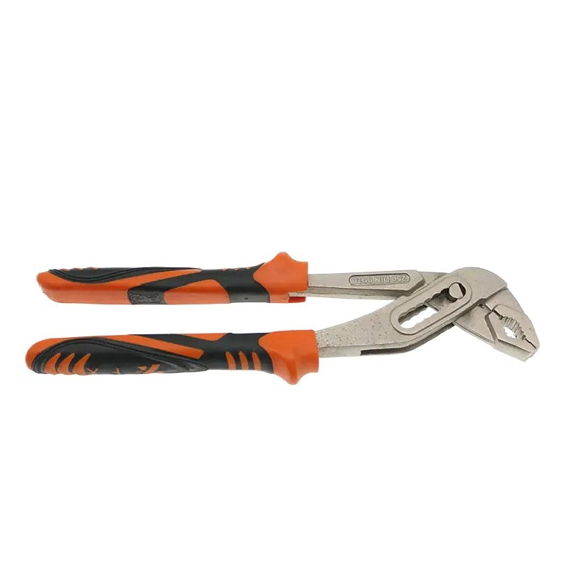10-Inch Self Adjusting Locking Groove Joint Pliers, V-Jaw Alligator Water Pump Pliers