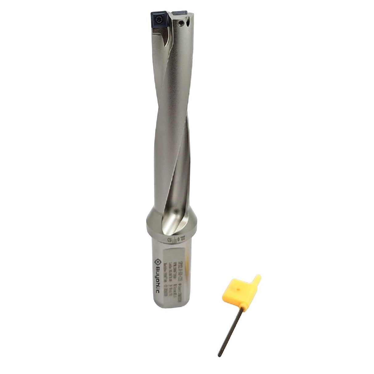 Indexable Insert U Drill 13.5 MM II Weldon Shank II Through Coolant II 10 pcs Carbide Inserts FREE