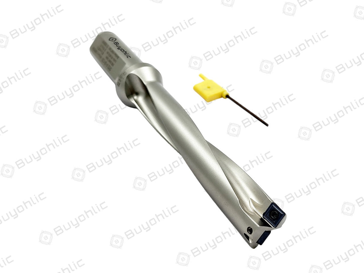 Indexable Insert U Drill 13.5 MM II Weldon Shank II Through Coolant II 10 pcs Carbide Inserts FREE