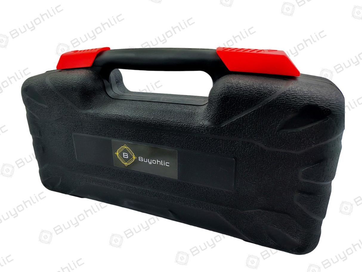 39 Piece General Household Hand Tool Kit Starter Set with Plastic Toolbox Storage Case