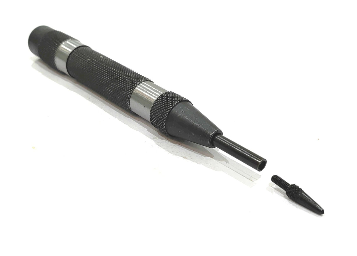 Automatic Center Punch with Replaceable Hardened Steel Tip
