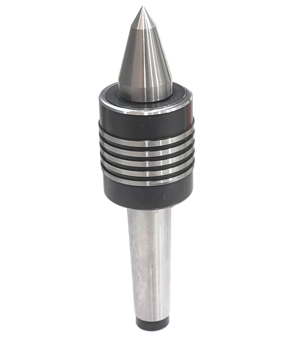 Precision MT4 Triple Bearing Lathe Revolving Center For Metalworking-Under 5 Microns Runout