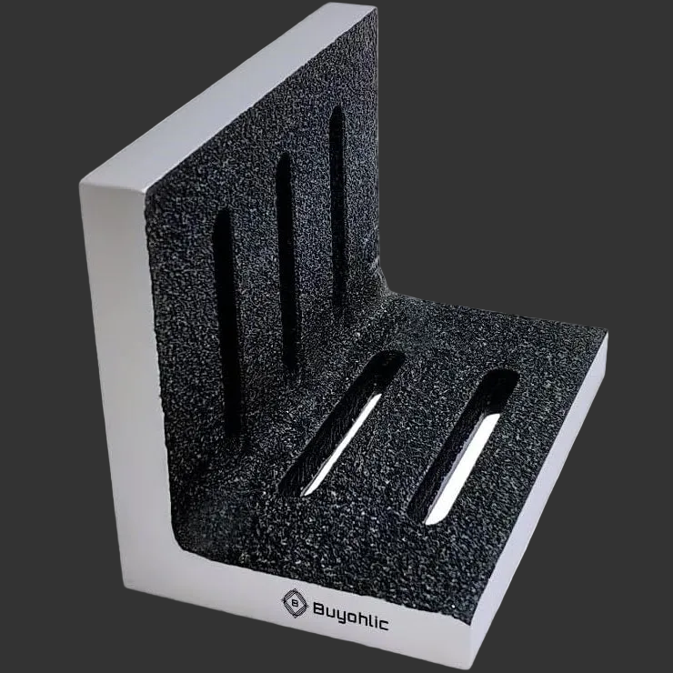 Ground Slotted Caste Iron Angle Plate 7" x 5.5" x 4.5" Inches