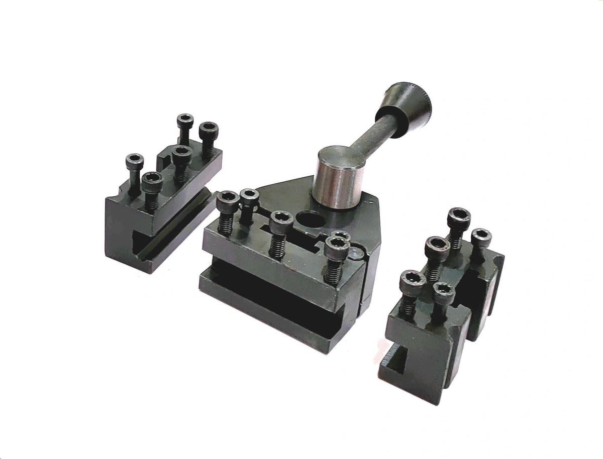 Swiss Type Quick Change Tool post Compatible to fit Myford & similar Mini Lathes
