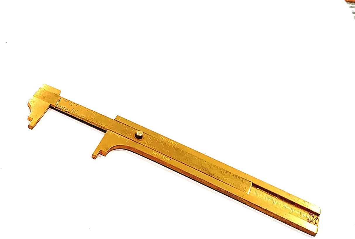 Brass Vernier Gauge 4" (100 mm) Measuring Bead Wire Jwellery Tool