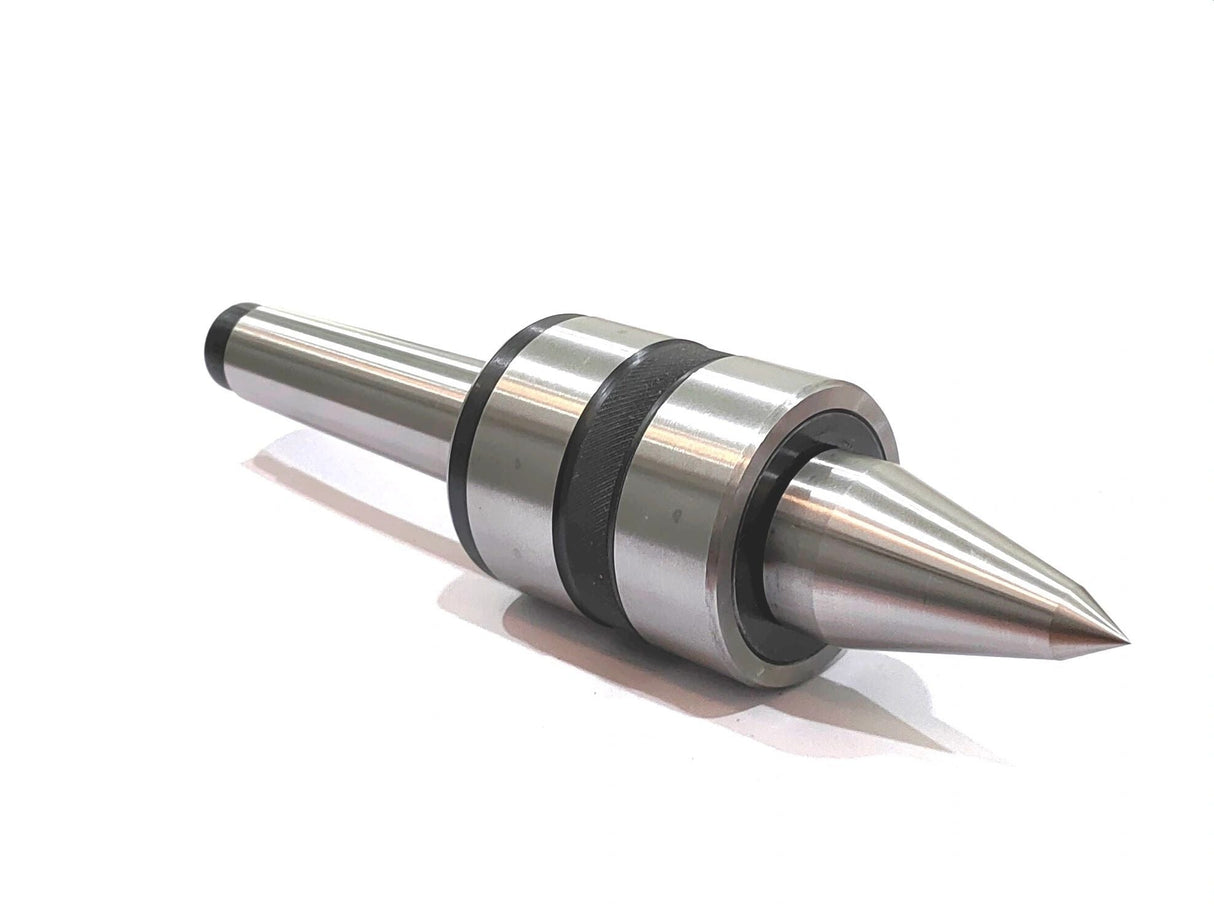 Double Bearing Lathe Pipe Cum Revolving Center for Metalworking (Long Tip)