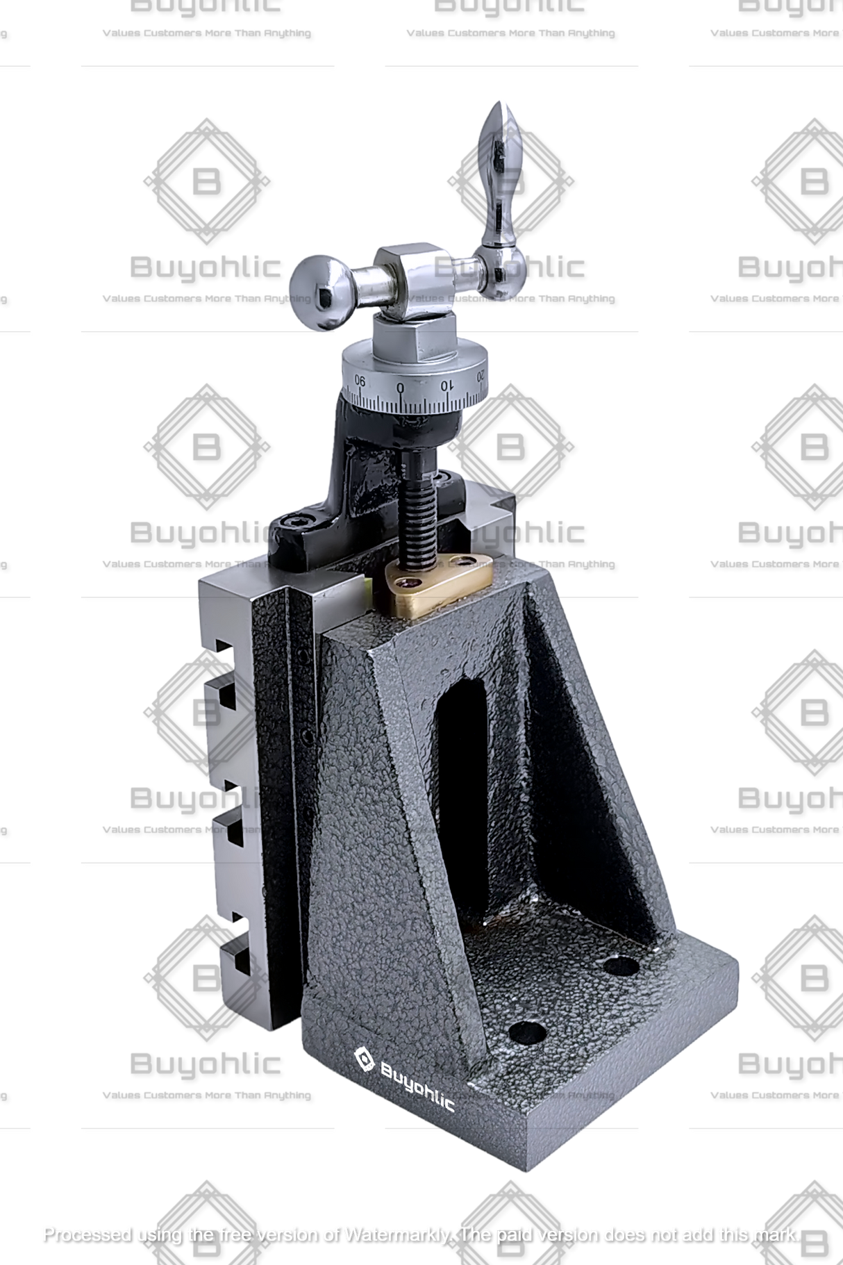 Lathe Milling Vertical Slide 100 x 125 mm- Fixed Base