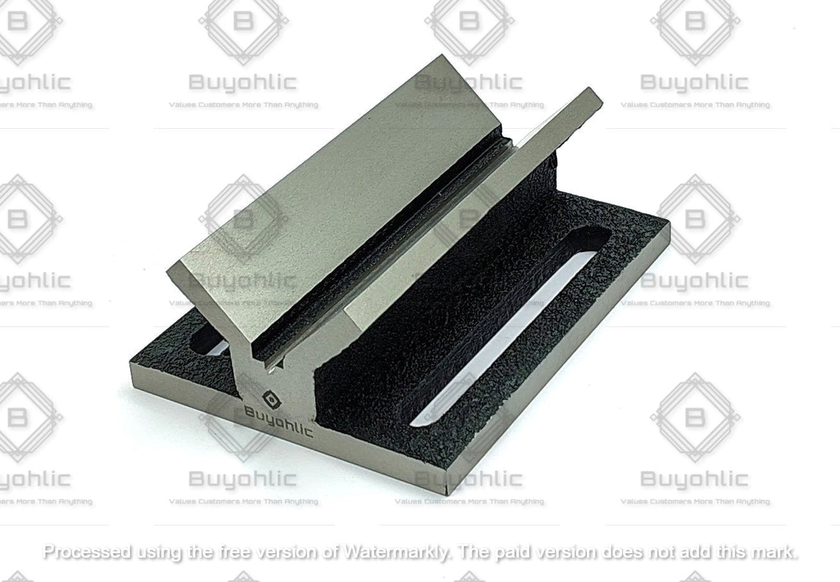 V Block Jig Fixture For Center Drilling Of A Round Work-piece 2" Capacity