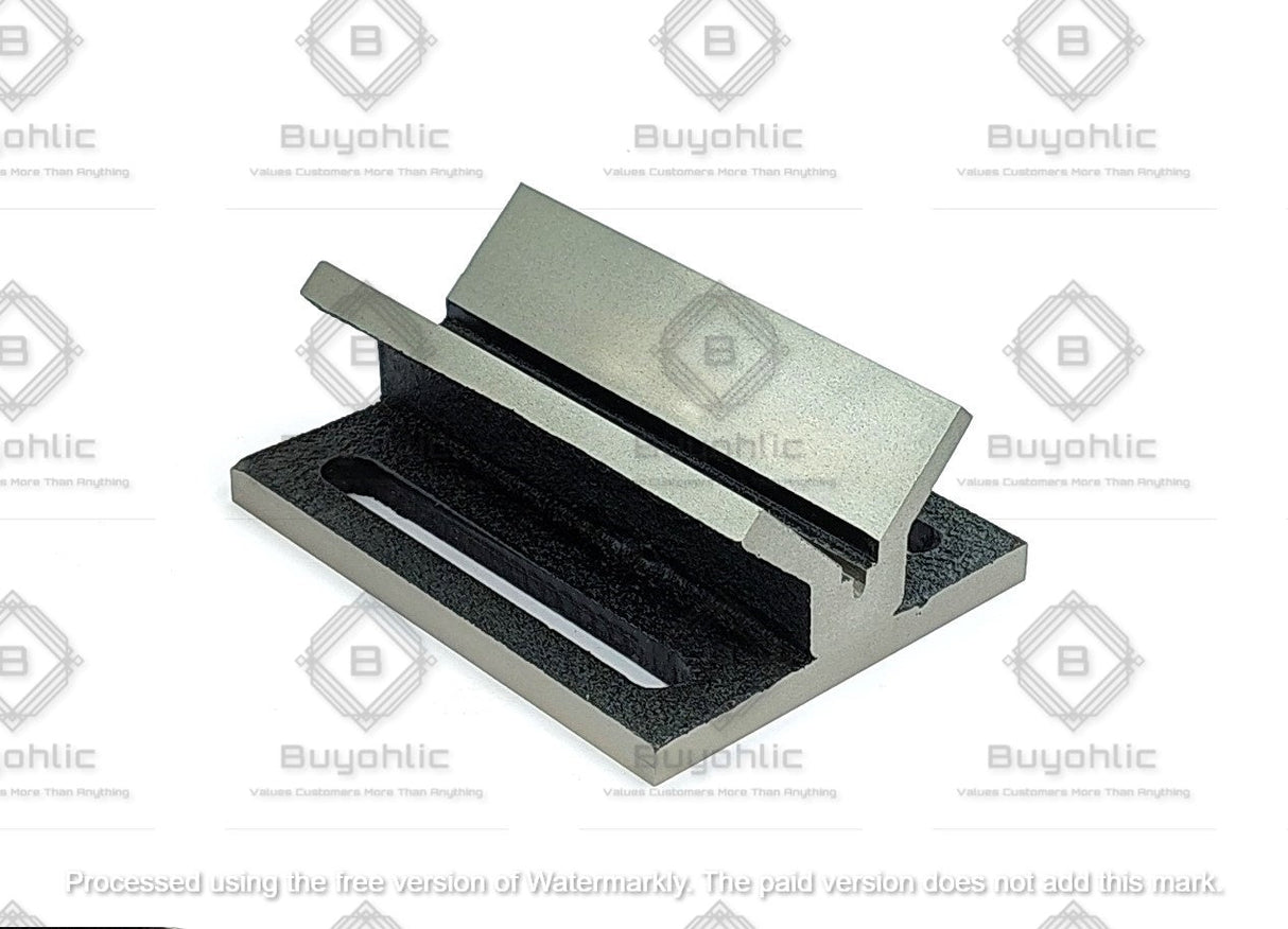 V Block Jig Fixture For Center Drilling Of A Round Work-piece 2" Capacity
