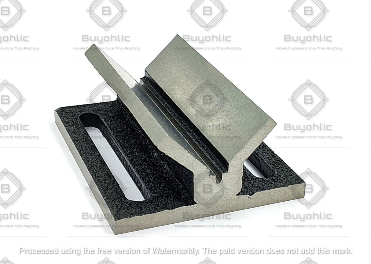 V Block Jig Fixture For Center Drilling Of A Round Work-piece 2" Capacity