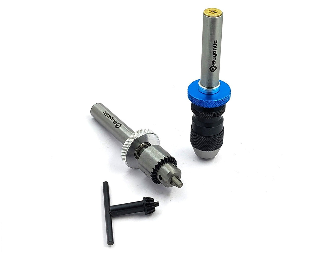 Micro Fine Drill Adaptor Miniature Quill 0-1/8 INCH/ 0-3MM JT0 Keyless Drill Chuck Taper to mount Drill Chuck