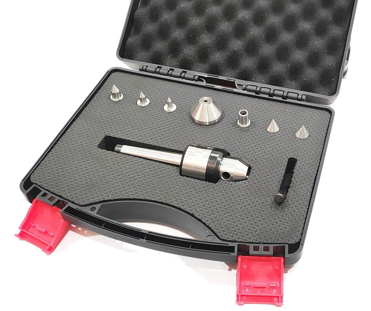 Precision run out under 10 micron multi point bullet live revolving center