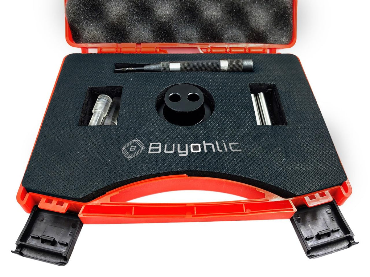 Optical Punch Set with Punches, Lenses & Automatic Center Punch