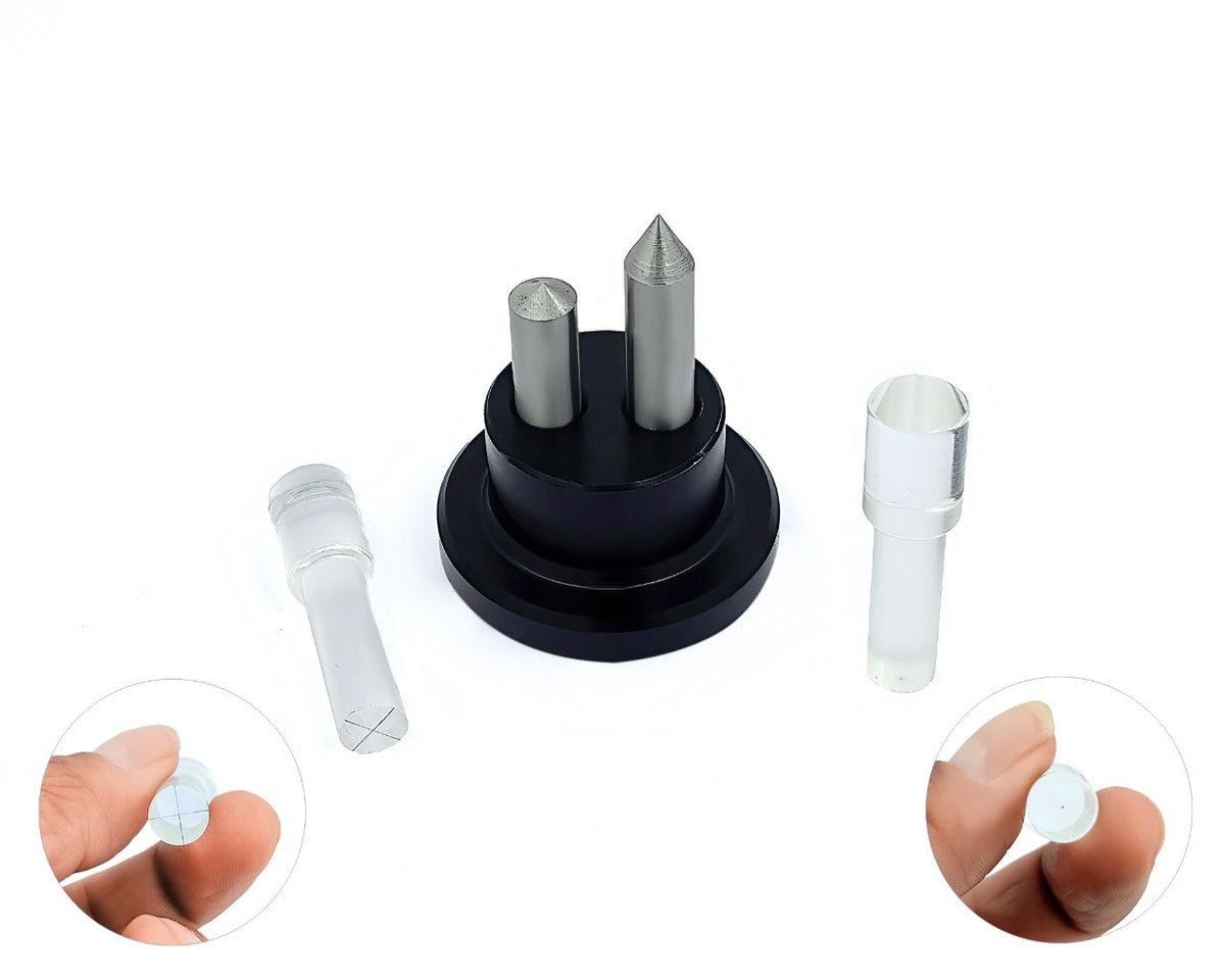 Optical Punch Set with Punches, Lenses & Automatic Center Punch