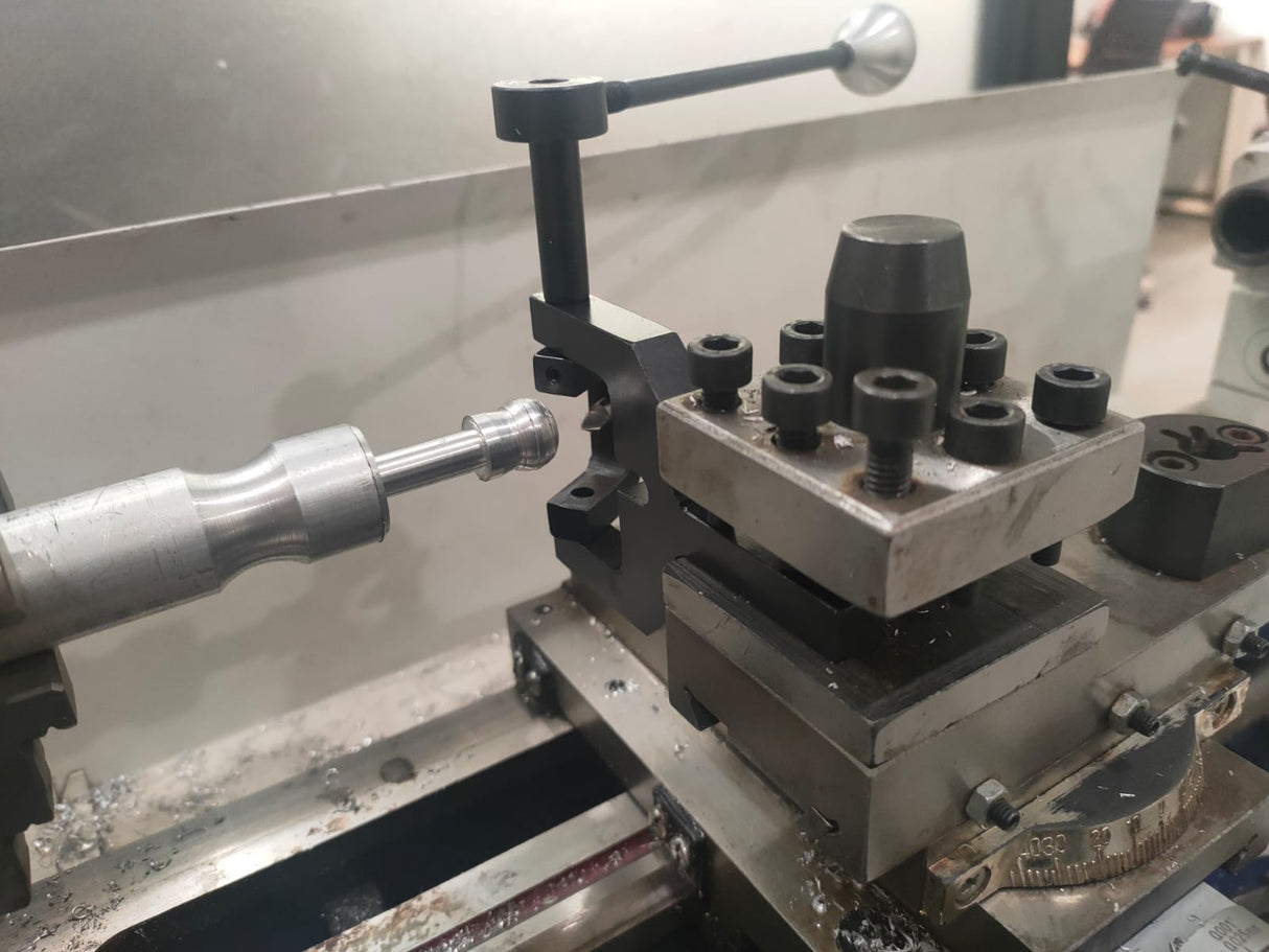 Lathe's Radius Ball Turning Tool with HSS Tool Bit II 3/8" Shank