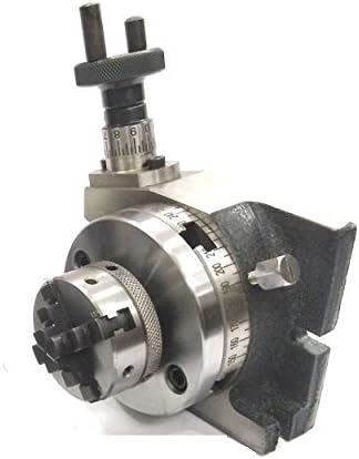 3"/ 80 mm Regular Rotary Table With Small Chucks and back Plate