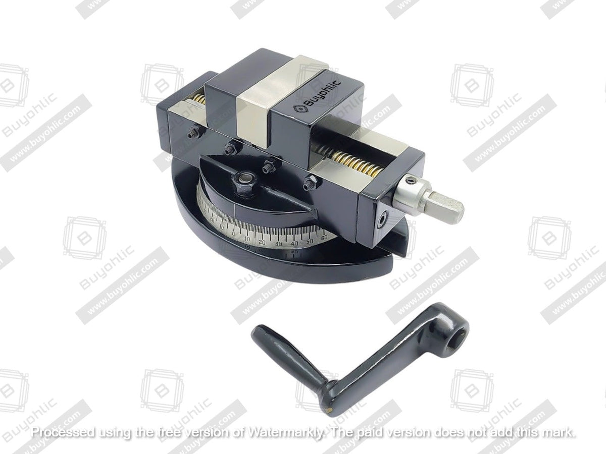 Self Centering Milling Machine Vice with Swivel Base - 2" Inch (Jaw Width 50 mm)