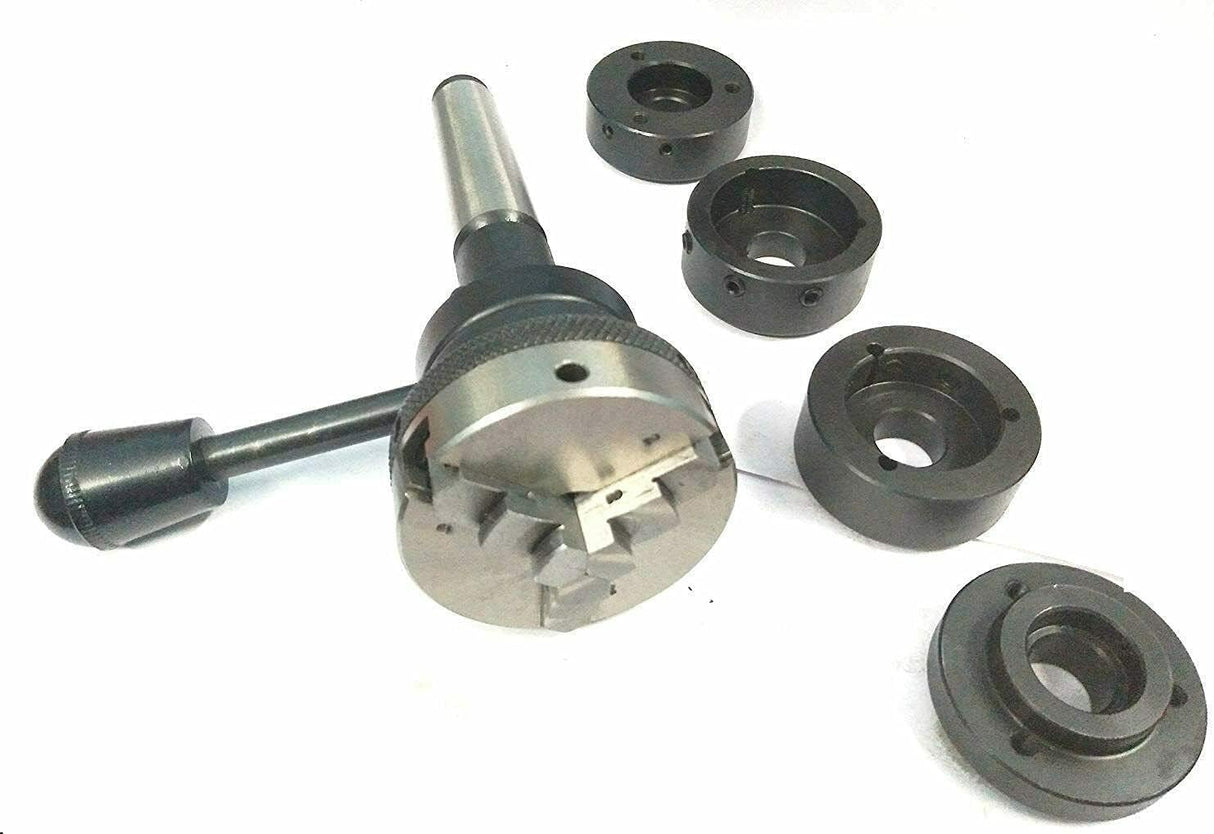 Lathe Tailstock Die Holder - Tapping Threading Reaming Drilling with Self Centering Chuck