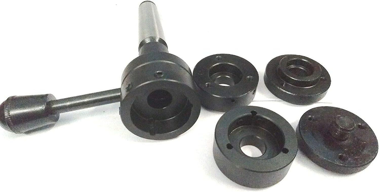 Lathe Tailstock Die Holder - Tapping Threading Reaming Drilling with Self Centering Chuck