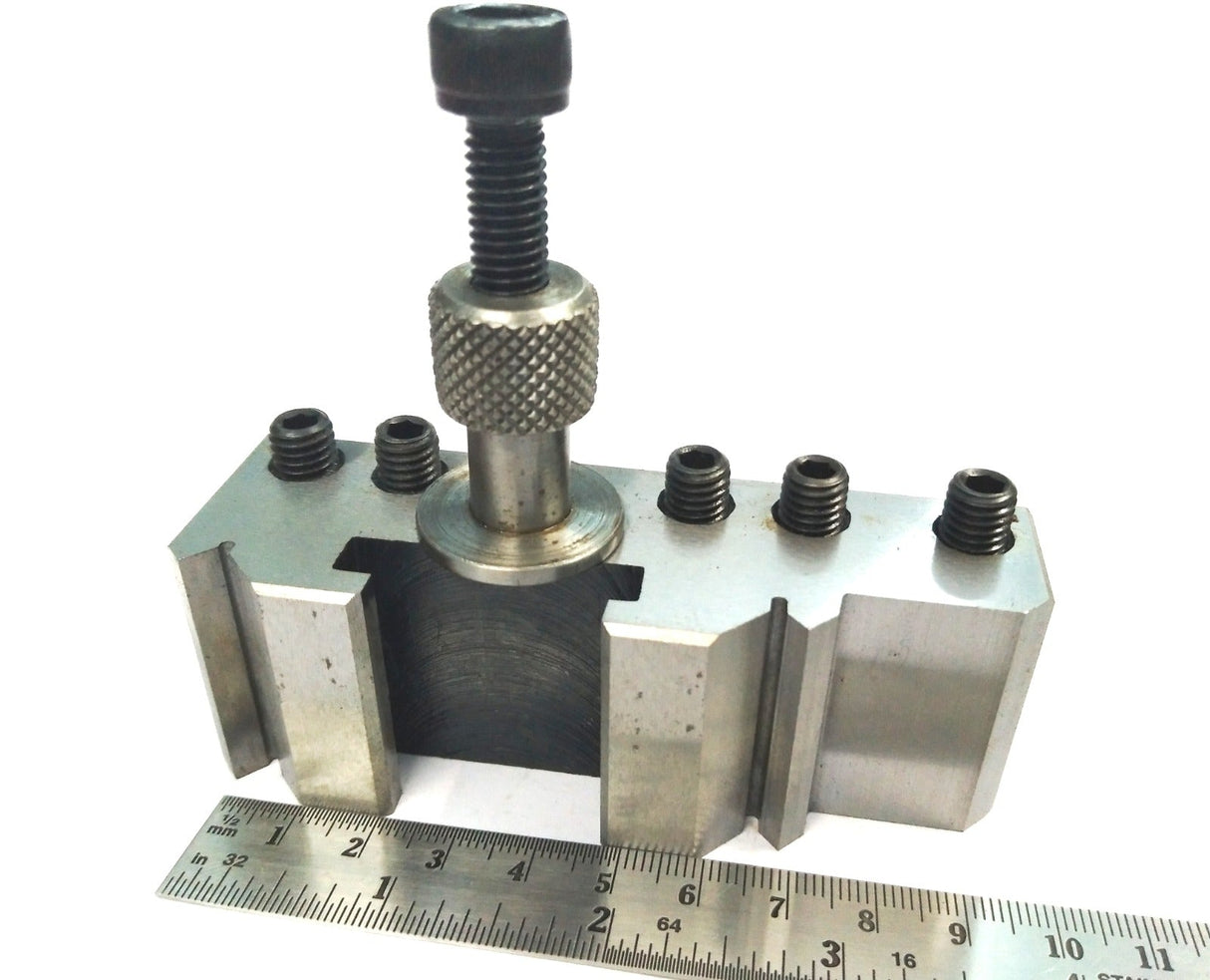 Quick Change Lathe Tool Post with interchangeable tool holders