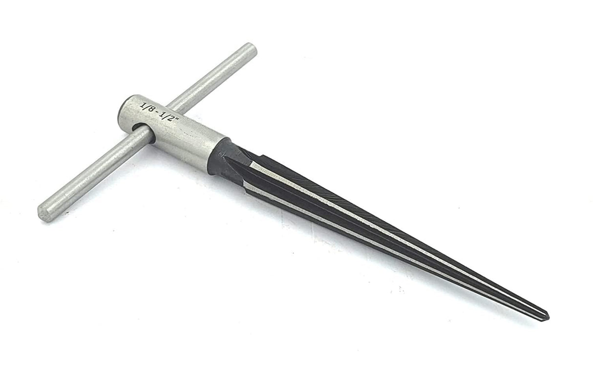 Quality Hardened Alloy Steel Tapered Reamer to Align Holes & Remove Burrs