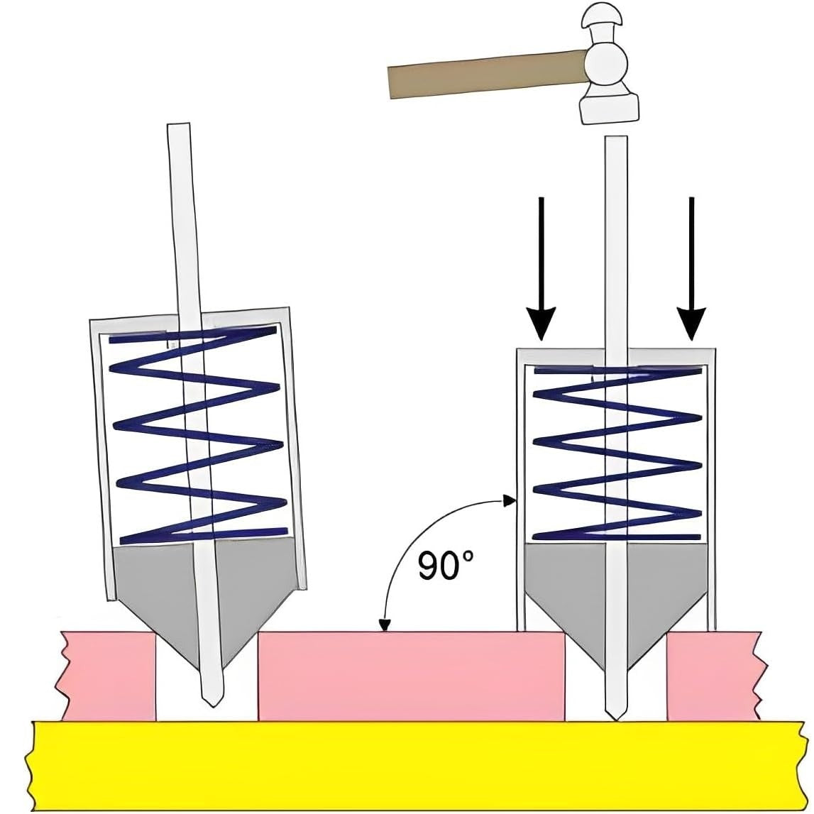 Buyohlic Universal Transfer Punch Center Aligner Punch Machine Tools- Old Style