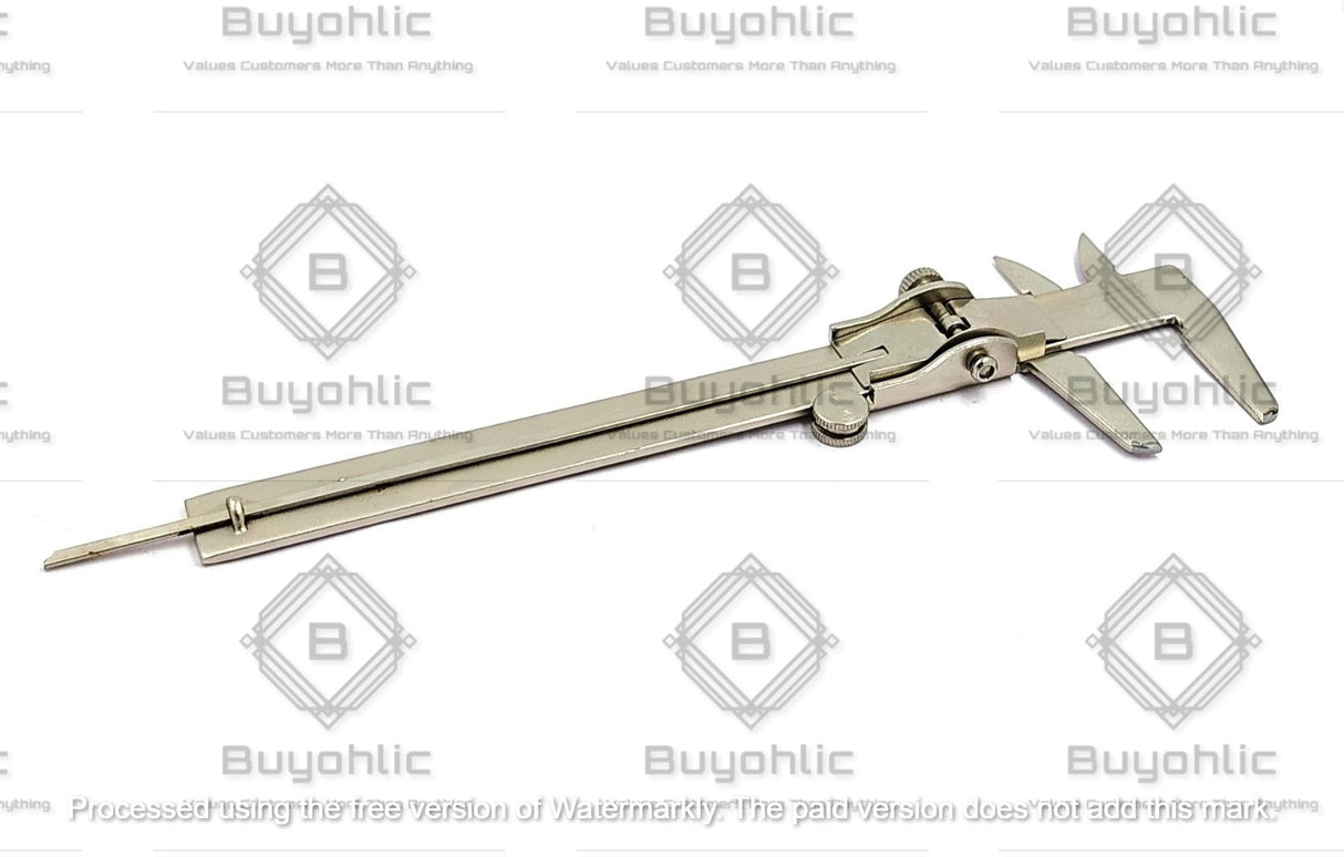 Non Digital Vernier Caliper Metric -Imperial Measuring System Tools