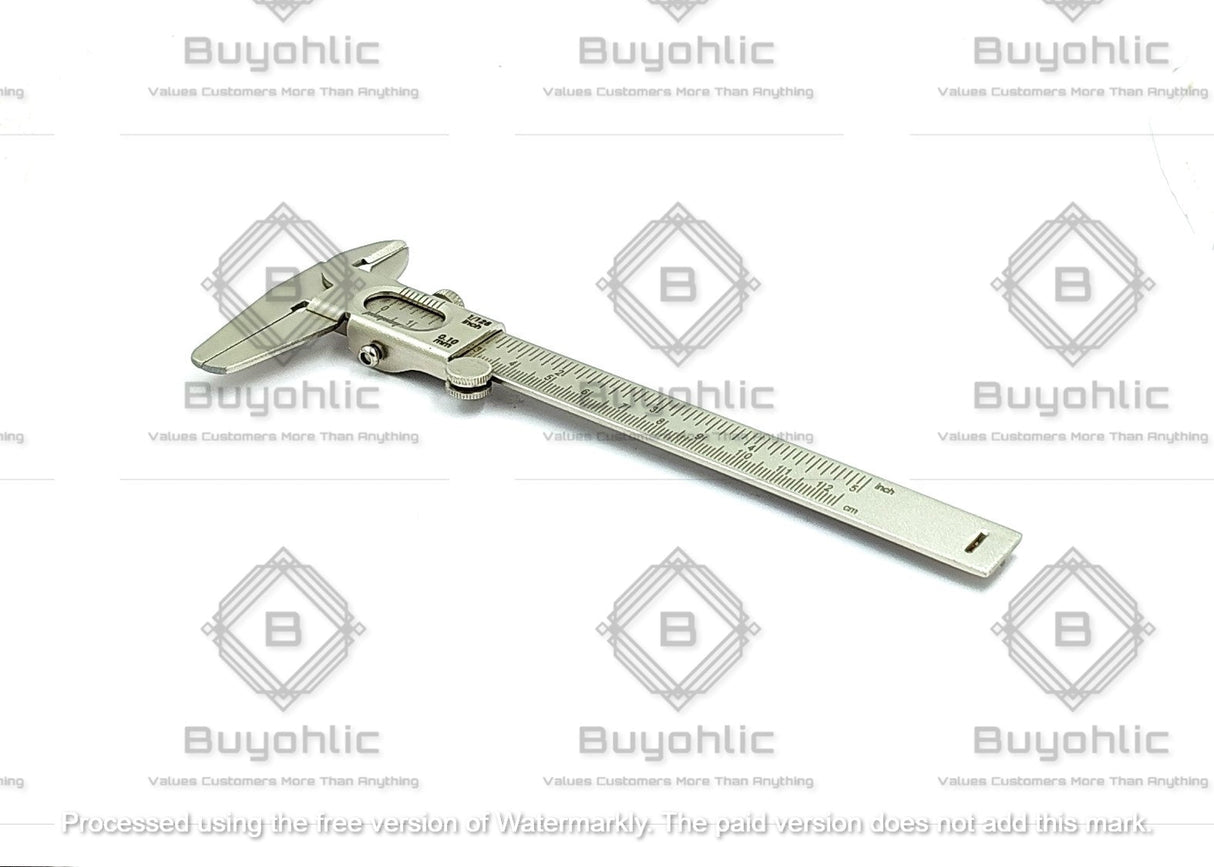 Non Digital Vernier Caliper Metric -Imperial Measuring System Tools