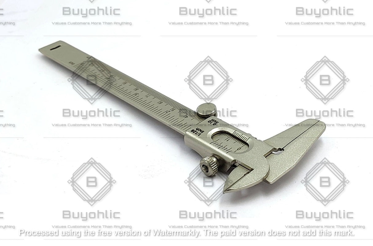 Non Digital Vernier Caliper Metric -Imperial Measuring System Tools