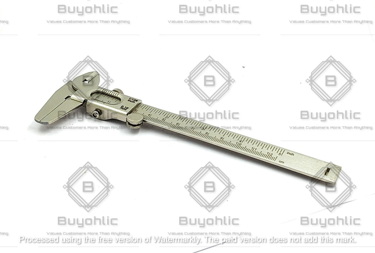 Non Digital Vernier Caliper Metric -Imperial Measuring System Tools