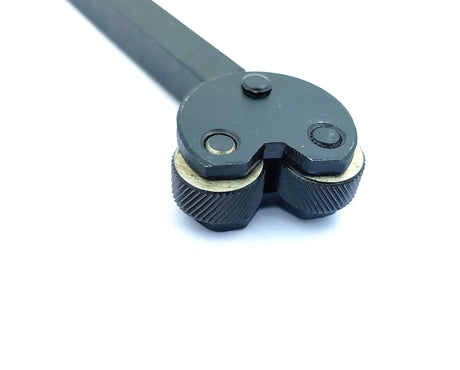 Diamond Knurling Tool Pivot Head Medium Diamond Metric Pitches, 1/2" Sq. Shank