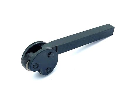 Diamond Knurling Tool Pivot Head Medium Diamond Metric Pitches, 1/2" Sq. Shank