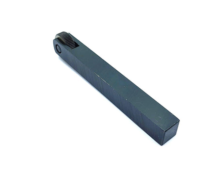 Metal lathe knurling tool holder straight arm