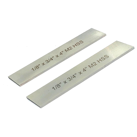 HSS cut off blade close-up machining view