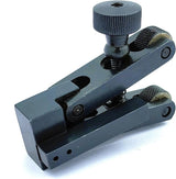Industrial clamp type knurling tool for metalworking lathes