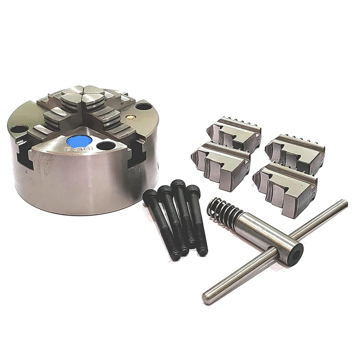 Heavy Duty Chucks With Back Plate for HV4 I 5 I 6 Rotary Tables and Lathe Machines