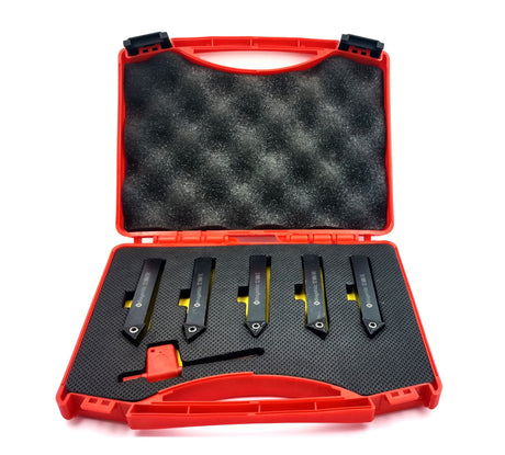 Lathe Epoxy Finish Indexable Turning Tool Holder with Carbide Inserts