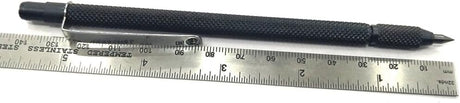 Carbide Pen Point Tipped Scribing Pen Tool Scriber Craft Tool-Knurled Body Machine Tools