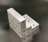 Caste Iron 100 mm/ 4" Stepped Angle Plate-Tapped Drills