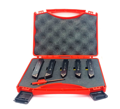 Lathe Epoxy Finish Indexable Turning Tool Holder with Carbide Inserts