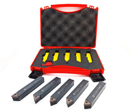 Lathe Epoxy Finish Indexable Turning Tool Holder with Carbide Inserts