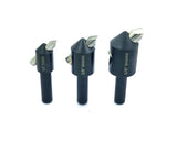 Round Small Fly cutting tool set of 3 Pcs (3/8" Shank) with HSS Cutting Tool Bit (Head Diameter : 9/16" , 3/4" & 7/8" Inches)