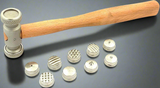 Multi Face Interchangeable Texture Texturing Hammer for Fashion Jewelry Tools