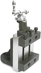 Lathe Milling Vertical Slide with fixed base and two slot clamp