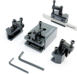 Quick change tool post set for CJ18A mini bench lathe