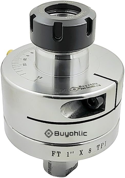 ER32 Eccentric Offset Lathe Chuck, ~Adjustable Settings, Turn on Variety of Axis without Removing Work-piece~ For Woodworking & Metalworkers
