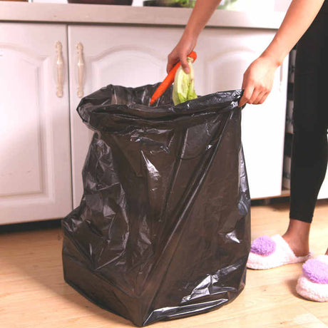 55-60 Gallon Trash Bags Heavy Duty | 50 Bags Plastic Outdoor Yard Waste Bags | Lawn And Leaf Bags Heavy Duty - Packing May Vary